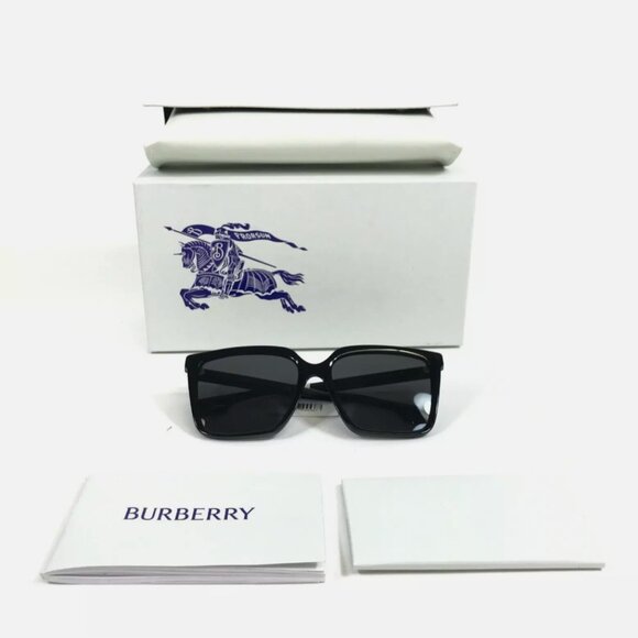 Burberry Black Square 57mm Sunglasses main image 6